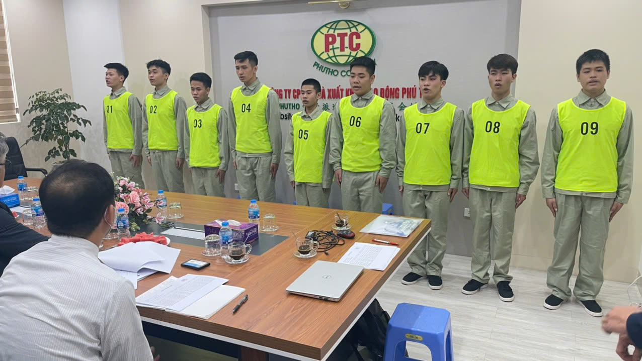 Công Ty Cổ Phần May Và Xuất Khẩu Lao Động Phú Thọ